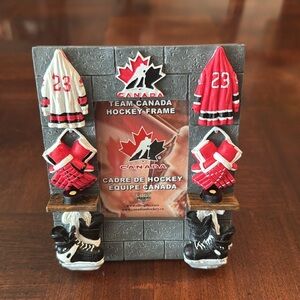 NHL Team Canada Hockey Jersey Gloves Skates Photo Picture Frame